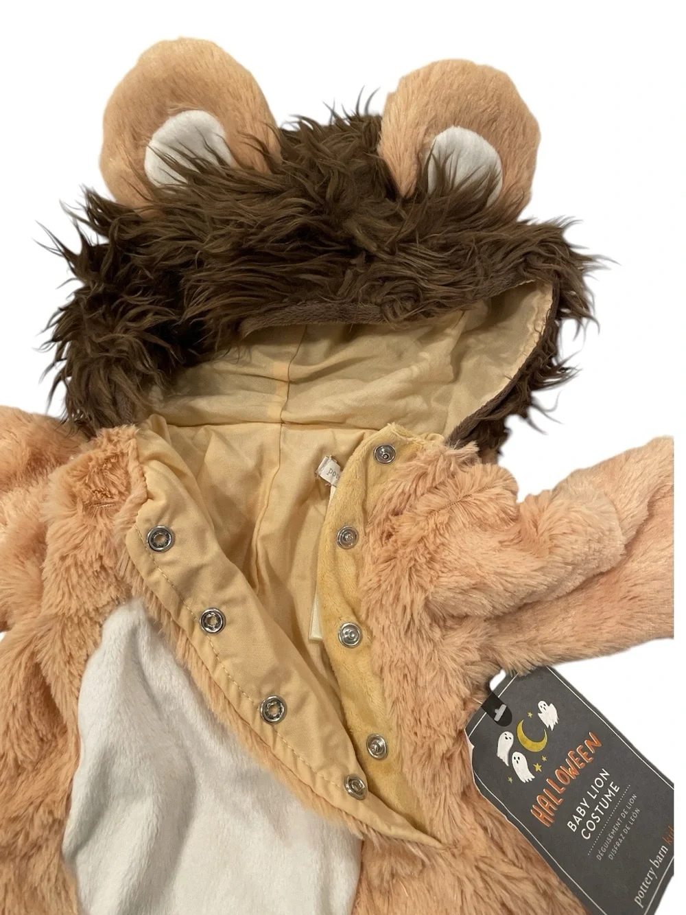 Pottery Barn Baby Lion Halloween Costume NWT Size 0-6 Months